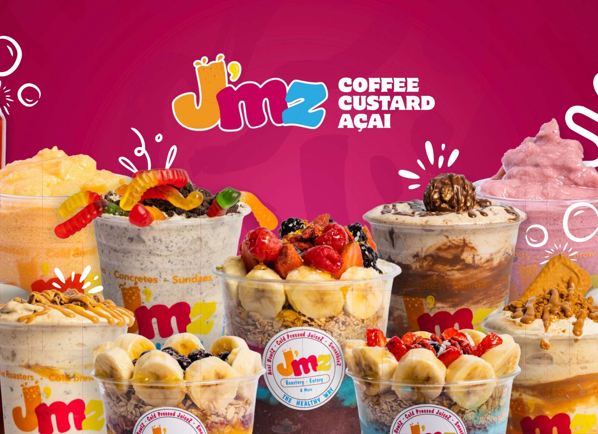 J'MZ Hub | Coffee, Acai Bowls, Smoothies & Custard in Marietta, GA