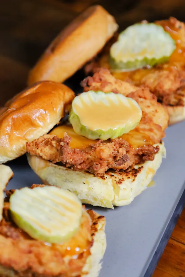 Fried Chicken Sliders