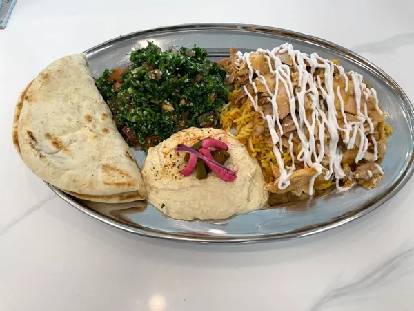 Chicken Shwarma Plate