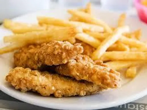 CHICKEN FINGERS + FRIES