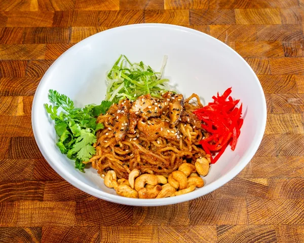 Shiitake Cashew Dan Dan